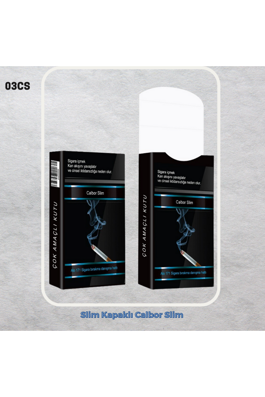 Slim Kapaklı Calbor 